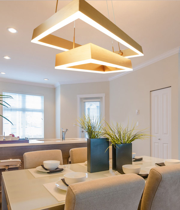 링클 2단 우드펜던트조명 LED식탁조명 인테리어식탁등